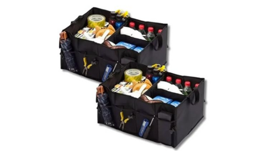Genérico Par Organizador Cajuela Universal Plegable Camioneta Auto
